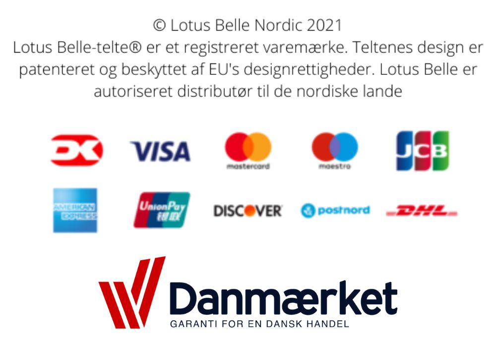 Lotus Belle Nordic - Luksustelte i patenteret design