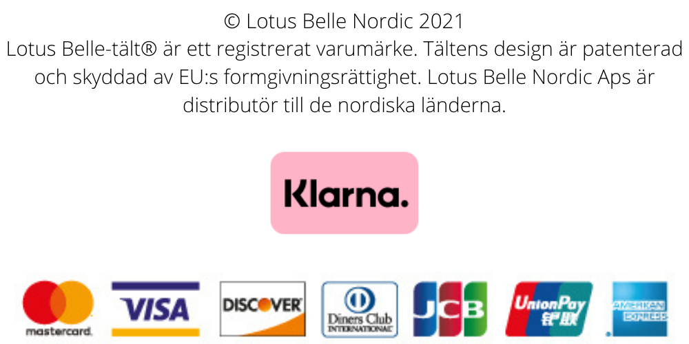 Lotus Belle Nordic - Lyxtält i patenterad design