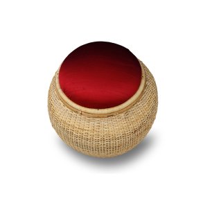 Cane drum chair