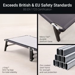 Jay-Be LE59 Lite Gjesteseng med e-Fibre Isolasjonsmatte