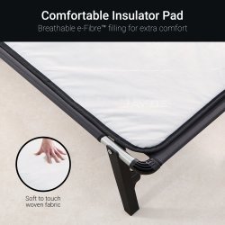 Jay-Be LE59 Lite Gjesteseng med e-Fibre Isolasjonsmatte