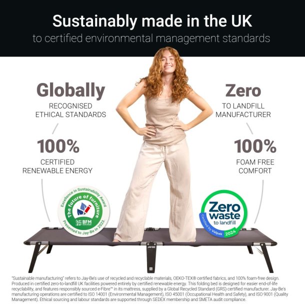 Jay-Be� ME70 Mobile Extras�ng med Comfort Madrass