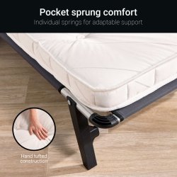 Jay-Be� QP80 Quick Extras�ng med e-Pocket� Madrass