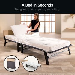 Jay-Be� QP80 Quick Extras�ng med e-Pocket� Madrass