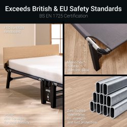 Jay-Be� QM80 Quick Extras�ng med Memory Madrass