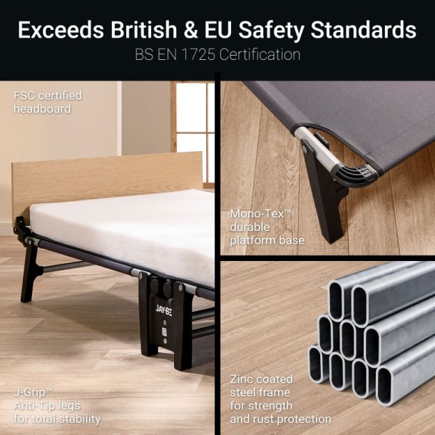 Jay-Be� QM80 Quick Extras�ng med Memory Madrass