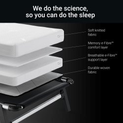 Jay-Be� QM80 Quick Extras�ng med Memory Madrass