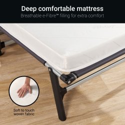 Jay-Be� RE80 Rollaway G�steseng med e-Fibre� Madras