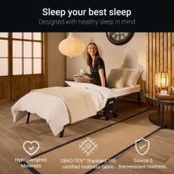 Jay-Be� TC80 Tourist G�sts�ng med Contract Comfort Madrass