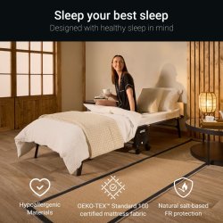 Jay-Be� RM80 Rollaway G�steseng med Memory e-Fibre� Madras