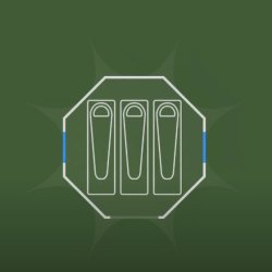 3m AirBud - Oppblsbart telt