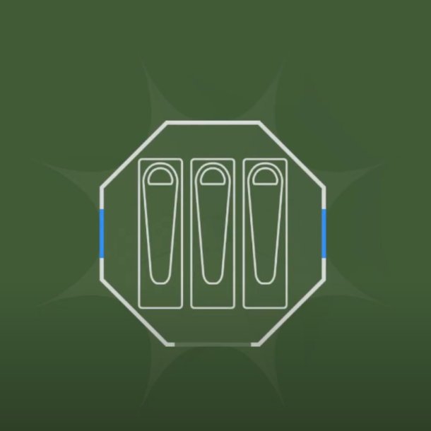 3m AirBud - Oppblsbart telt