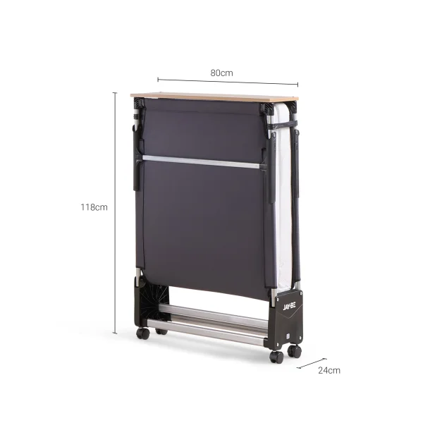 Jay-Be RM80 Rollaway Hopfllbar gstsng med Memory e-Fibre Madrass