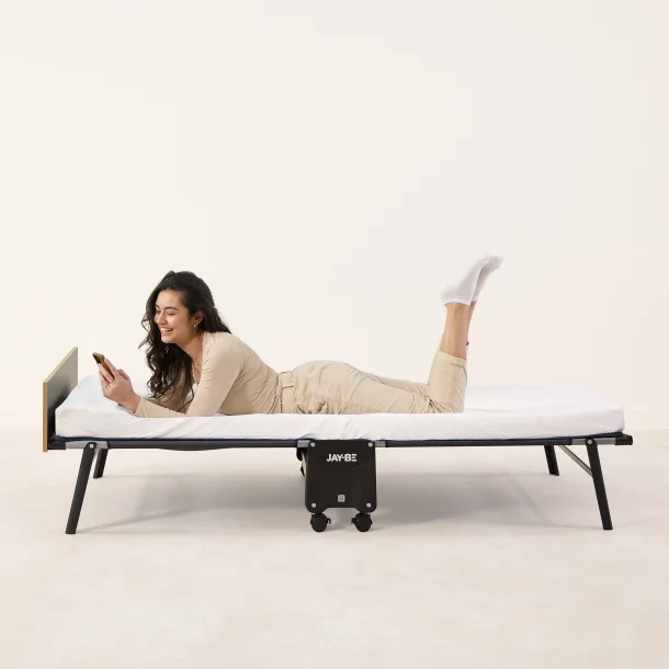 Jay-Be RM80 Rollaway Hopfllbar gstsng med Memory e-Fibre Madrass