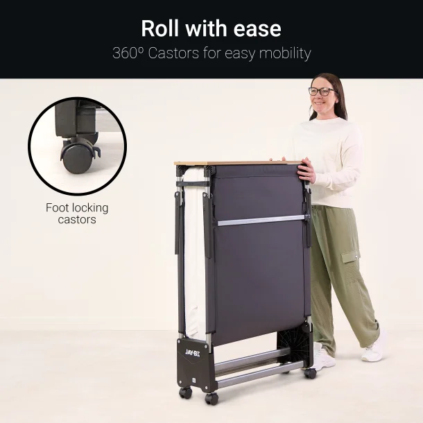 Jay-Be RM80 Rollaway Hopfllbar gstsng med Memory e-Fibre Madrass