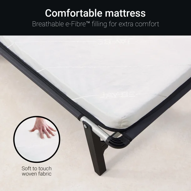 Jay-Be HE70 Hideaway Gjesteseng med e-Fibre Madrass