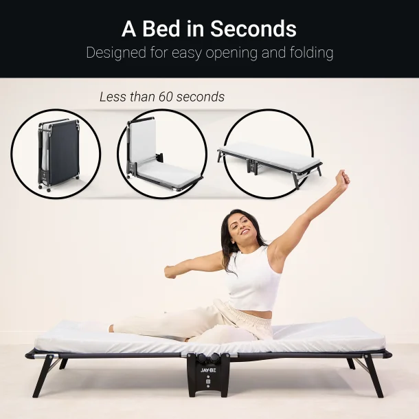 Jay-Be HE70 Hideaway Gjesteseng med e-Fibre Madrass