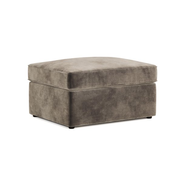Jay-Be Puf med gsteseng - Mink - Luxe Velvet - Forudbestil