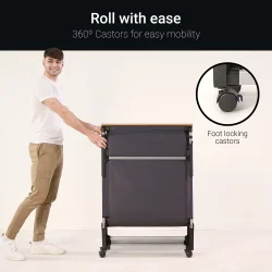 Jay-Be RE80 Rollaway Gjesteseng med e-Fibre Madrass