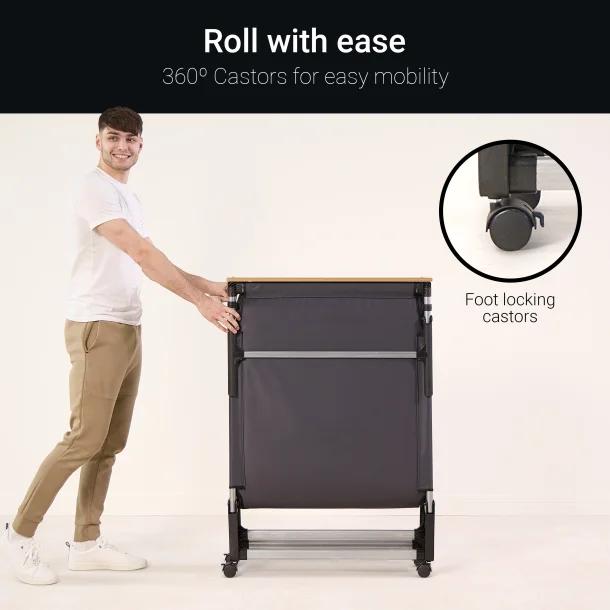 Jay-Be RE80 Rollaway Gjesteseng med e-Fibre Madrass