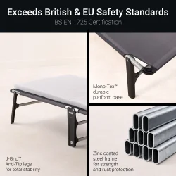 Jay-Be CE70 Compact Gjesteseng med e-Fibre Madrass