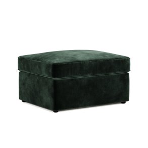 Jay-Be Puf med gsteseng - Flaskegrn - Luxe velvet - Forudbestil