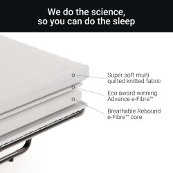 Jay-Be Sittpuff med Inbyggd Hopfllbar Gstsng - Ljusgr - Brushed Twill