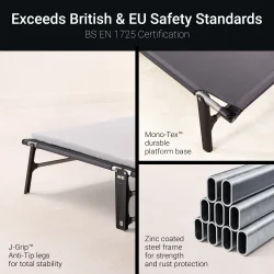 Jay-Be CE120 Compact Gjesteseng med e-Fibre Madrass - 120cm