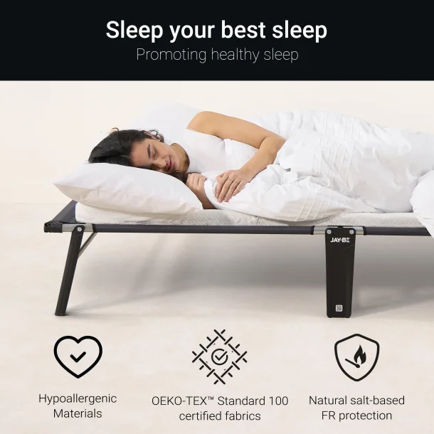 Jay-Be CE120 Compact Gjesteseng med e-Fibre Madrass - 120cm