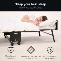 Jay-Be RE80 Rollaway Gjesteseng med e-Fibre Madrass