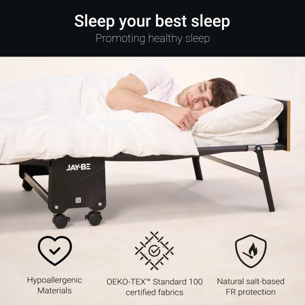 Jay-Be RE80 Rollaway Gjesteseng med e-Fibre Madrass
