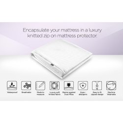 Madrasbeskytter - Vandtt &amp; vaskbar