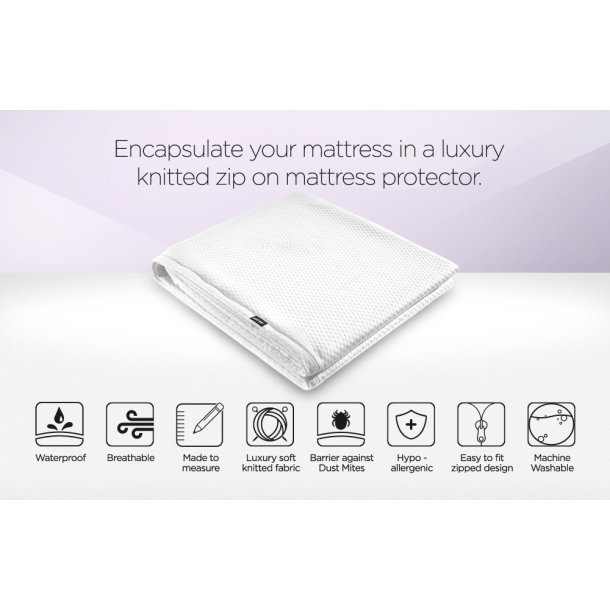 Madrasbeskytter - Vandtt &amp; vaskbar