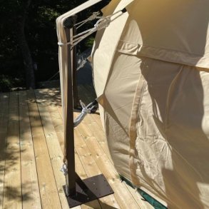 Tauholdere - spar plass rundt teltet!