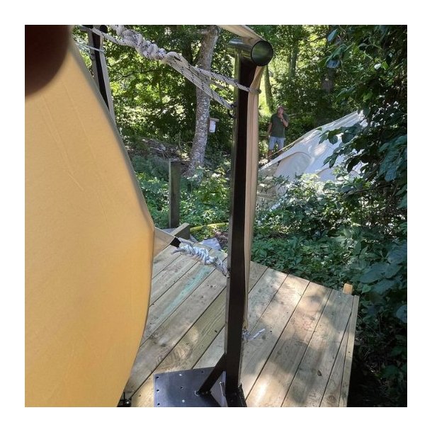 Bardunholdere - spar plads rundt om teltet!