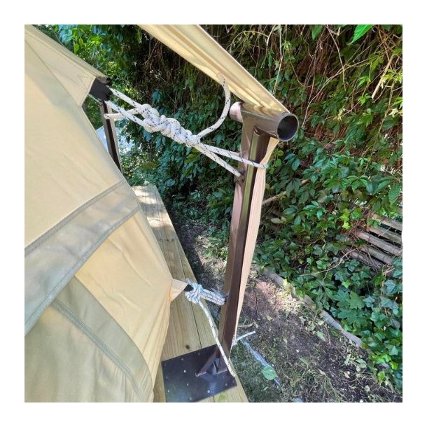 Bardunholdere - spar plads rundt om teltet!