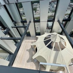 Bardunholdere - spar plads rundt om teltet!